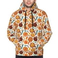 thumbnail image 4 of Hoodies for Men - Hot Fresh Pizza Long Sleeve Comfrt Men'S Fashion Hoodies & Sweatshirts, Sweatshirts for Men Hoodies Pullover Clothing Clothes with Pouch, 4 of 7