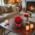 thumbnail image 7 of Festive Find Store Heart Box with 7 Preserved Real Roses, Valentines Gift, 7 of 7