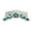 Emerald Green, variant on Faship Gorgeous Blue Rhinestone Crystal Floral Hair Comb