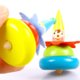 thumbnail image 5 of 2 uds., vaso giratorio de madera de payaso de Color aleatorio, juguete de payaso, regalo educativo para niños y bebés, 5 of 8