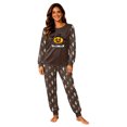 thumbnail image 2 of Playful Family Matching Halloween PJs Set, Cute Spooky Long Sleeve Sleepwear Loungewear Outfits for Family Movie Evening, 2 of 5