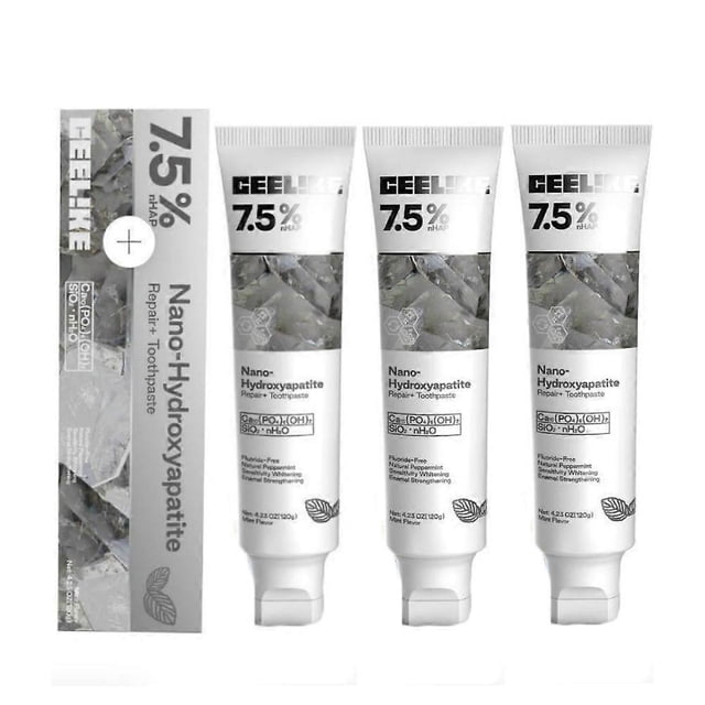 1-5X CEELIKE Hydroxyapatite ToothpasteEnamel Strengthening&Sensitivity.Whitening