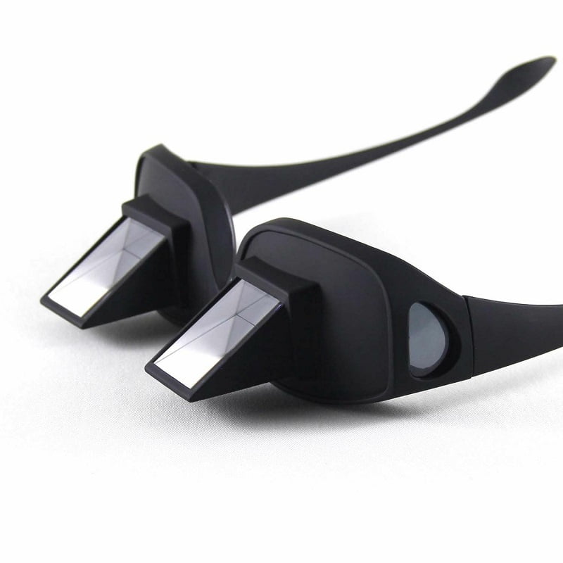Lazy Glasses Horizontal Prism Spectacles Eyewear Reading Watching TV Lying Bed - Walmart.com Lazy Glasses Horizontal Prism Spectacles Eyewear Reading Watching TV Lying Bed - Walmart.com