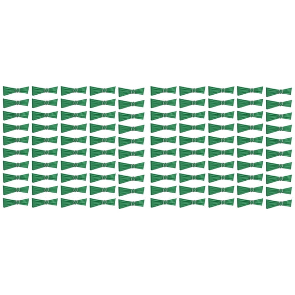 100PCS Elastic Chair Knot Wedding Decoration Buckle Sashes Back Cover Hotel Home Seat Elegant Modern Ribbon Decors,E