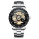 thumbnail image 4 of Ik Uring 98226 Relojes Mecánicos Automáticos Casuales Menos Acero, 4 of 5