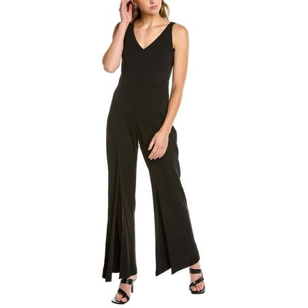 bebe V-Neck Tank Jumpsuit Black LG