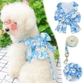 thumbnail image 2 of TIELUTT Dog Harness Chest Strap with Design Breathable Three Layer Plaid Dog Bed Medium Ruff Wear Leash Sunset Small Dog Sweaters for Girls Chihuahua Dog Stairs for Small Dogs Belly Bands for Dogs wit, 2 of 5