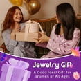 thumbnail image 6 of DESIGNICE Purple Butterfly Healing Bracelet, Mom Gift Charm Jewelry with Beaded Bracelet for Women, 6 of 7