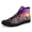 FN024-25020203-7b-1, variant on Coolcustomize High-Top Canvas Shoes for Men Women Size 5 6 6.5 7 8 8.5 9 10 11 12 13 14 15, Colorful Maple Leaves Personalized Design Print Sneakers, Nature Botanical Casual Skateboard Shoes