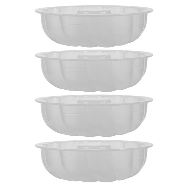 unbranded 4Ud De Plásticos Transparentes Para Pasteles Bollos Y Dumplings Caseros