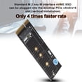 thumbnail image 4 of ABS M.2 Nvme Key M SSD To PCI- E 4X Vertical Riser Card PCI- E Riser Card, 4X Vertical Riser Card, M.2 Riser Card For M.2 2230 / 2242 / 2260/ 2280, 4 of 8