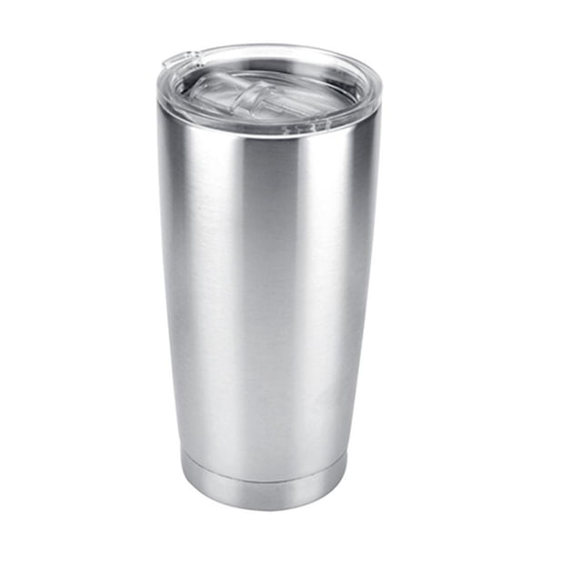 Termo de acero inoxidable con cierre al vacío-yukshin gris 8.5 x 24.2