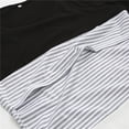 thumbnail image 5 of Brilliant Womens Maternity Clothes Pregnant Tops Women's Fashion Short Sleeve Cotton T-shirt Stripe Nursing Maternity Top clothes under $10.00, 5 of 8