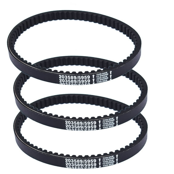 3pcs Go Kart Drive Belt for Manco 5959 Comet 203589