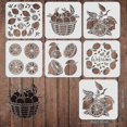 thumbnail image 2 of 1set 6pcs Summer Lemon Stencils 20x20cm Lemon Painting Stencils For Farmhouse Lemon Manor Welcome Template For Painting On Wood Wall Floor And Tile, 2 of 5