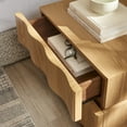 thumbnail image 5 of Isola 2 Drawer Nightstand in Light Oak Walnut, 5 of 9
