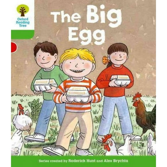 Oxford Reading Tree: Level 2: First Sentences: The Big Egg Roderick Hunt (Paperback)
