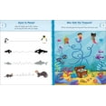 thumbnail image 3 of school skills activity books: Ocean Animals Preschool Activity Book : 75 Games to Learn Letters, Numbers, Colors, and Shapes (Paperback), 3 of 7