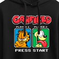 thumbnail image 3 of Garfield - Garfield Odie Game On - Juniors Cropped Pullover Hoodie, 3 of 5