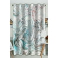 thumbnail image 1 of EREHome Colorful Marble Texture Blackout Window Curtain Drapery Panels 52x84 inch one Piece, 1 of 1