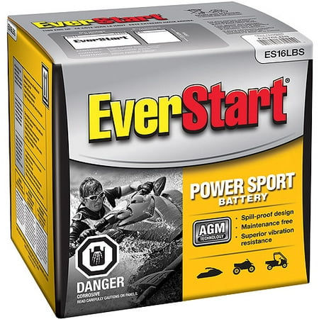 EverStart PowerSport Battery, ES-16LBS