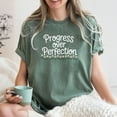 thumbnail image 3 of Comfort Colors® Progress Over Perfection Shirt Inspirational Teacher Shirt, Teacher Team Shirt , Back to School, Teacher Appreciation Gift, 3 of 6