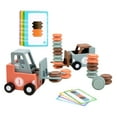 thumbnail image 2 of Kokiya Forklift Toy Educational Toy Construction Truck Toy Stacking Matching Skill Game, 2 of 9