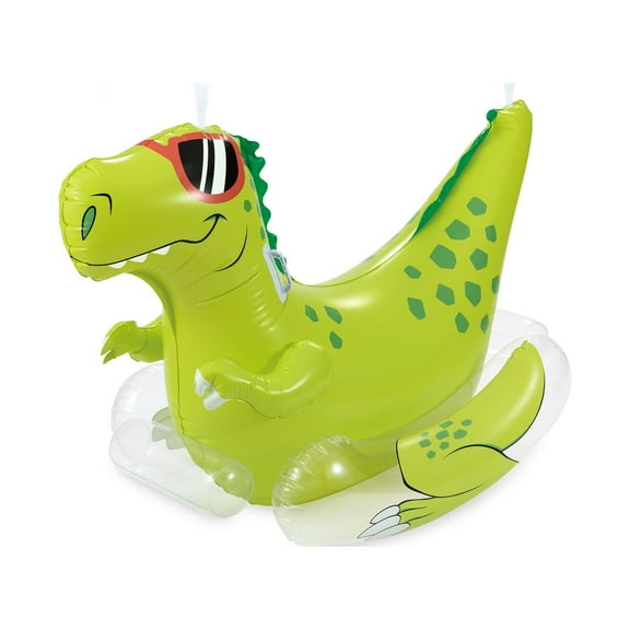 Play Day Inflatable Rock N' Spray Dino Pool Game, Green, Ages 3 & Up, Unisex
