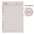 thumbnail image 5 of Marte Vanci A5 Refill Paper Loose Leaf Lined Paper for A5 Planner Organizer, 80 Sheets 6 Holes Ring Binder Planner for Journals Notebooks Diaries Inserts (3 Pack Refillable Paper), 5 of 8