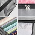 thumbnail image 4 of Bolsa de almacenamiento debajo de la cama Contenedores de almacenamiento grandes debajo de la cama con asas reforzadas Plegable, 4 of 5
