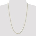 thumbnail image 3 of 14k Yellow Gold 1.45mm Sparkle-Cut Cable Chain Necklace - 3.5 Grams - 24 Inch - Lobster Claw, 3 of 4