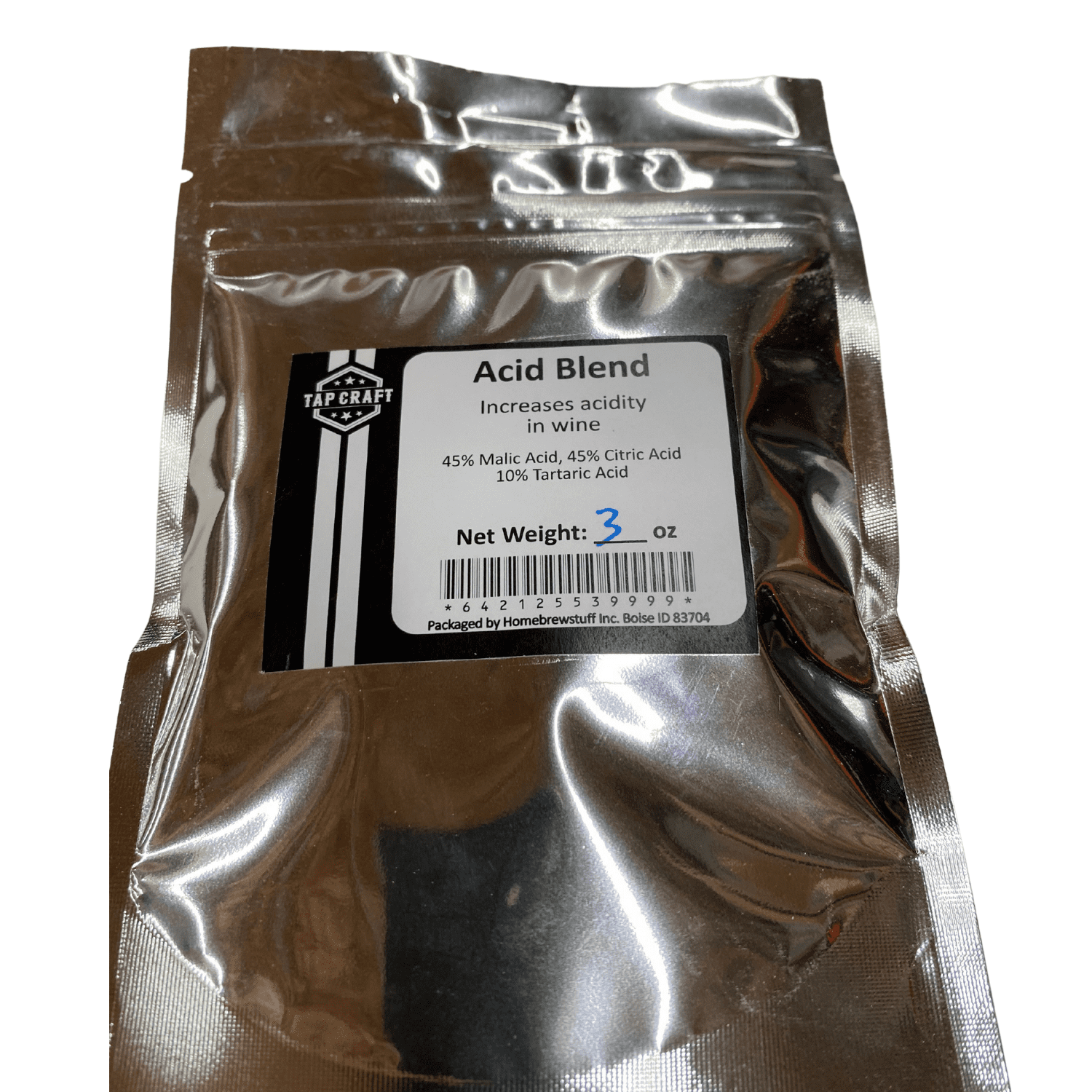 Homebrewstuff 3oz Acid Blend Malic Tartaric Citric Increase Acidity