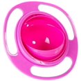 thumbnail image 4 of Cuenco giroscópico para niños pequeños Arco mágico infantil - 360° Adecuado para niños de 1 a 3 años Cuenco a prueba de salpicaduras con tapa y rotación de 360°, sin cuenco de comida para niños, 4 of 5