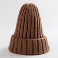 thumbnail image 2 of Qarigey Sombrero de invierno de colores caramelo para mujer Sombreros marrón claro Qarigey AP000123-18, 2 of 6