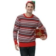 thumbnail image 5 of Purcoar Family Matching Sweaters Stripe Knitting Pullover, 5 of 10