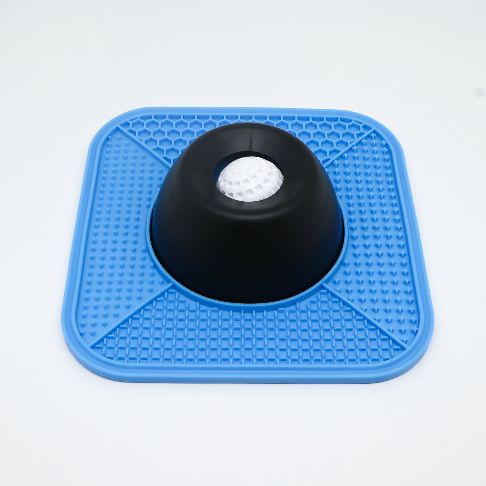 Dog Lick Bowl Slow Feeder Lick Mat Rolling Ball Liquid Food Bone Broth Yogurt Anti-Slip Anxiety Relief Large Medium