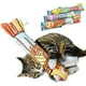 thumbnail image 1 of Juguetes de pez, juguete para patear gatos para gatitos de interior, los ratones de juguete están enriquecidos con hierba gatera pura y potente, rosa/naranja/amarillo, 1 of 5