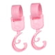 thumbnail image 4 of 2 ganchos multiusos para bebé, ajustables, para cochecito. Rosa, 4 of 9