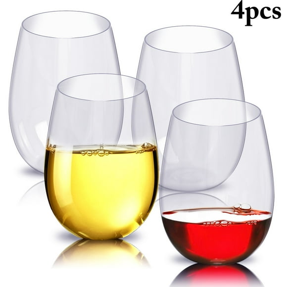 Coofit Verre à Vin Créatif en Plastique Polyvalent Coupe à Vin Verre à Boire Verre à Jus