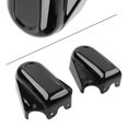 thumbnail image 2 of Bar Shield Rear Axle Covers Swingarm Cap Black Fit Harley Softail FLSTN 2008-up, 2 of 5
