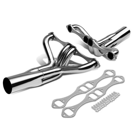 - Chevy Small Block SBC V8 IMCA Stainless Steel Exhaust Header