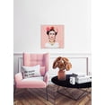 thumbnail image 6 of Eyebrows Floater Framed Painting Print on Canvas, 6 of 6