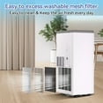 thumbnail image 2 of 8000 BTU Portable Air Conditioner, Cools Up to 420 Sq. Ft., Portable AC Unit with Cooling, Dehumidifier and Fan Functions, Remote Control, LED Display, and Window Venting Kit Included, 2 of 7