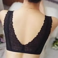 thumbnail image 6 of hoksml Women's Full Coverage Lace Racerback Front Closure Bra, Push Up Supportive Everyday Bra, 6 of 6