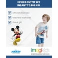 thumbnail image 3 of Conjunto Disney de 3 piezas para niño pequeño con Mickey Mouse, talla 5T, 3 of 6
