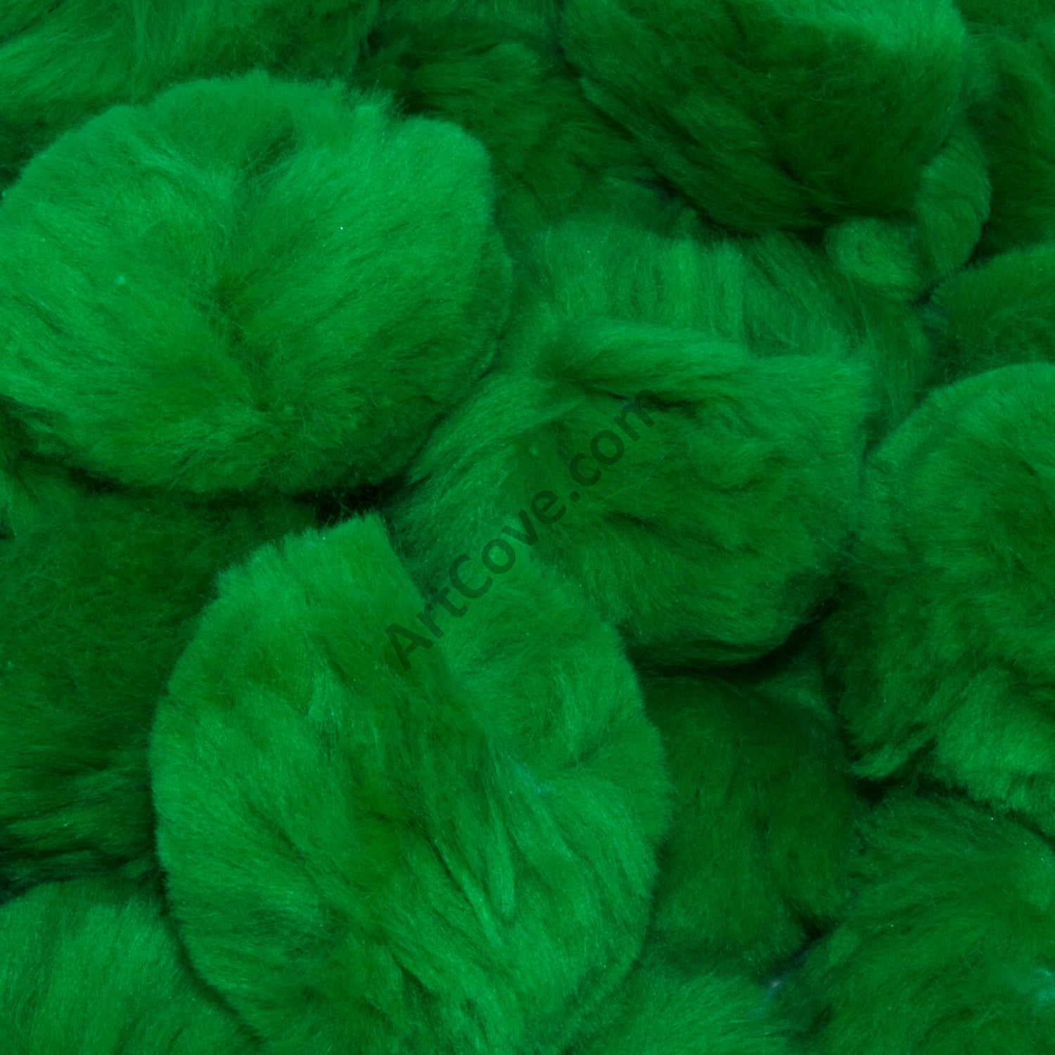 2.5 Kelly Green Large Craft Pom Poms Pieces - Walmart.com