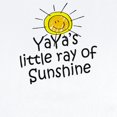 thumbnail image 2 of CafePress - Yaya's Sunshine Infant Bodysuit - Baby Light Bodysuit, Size Newborn - 24 Months, 2 of 4