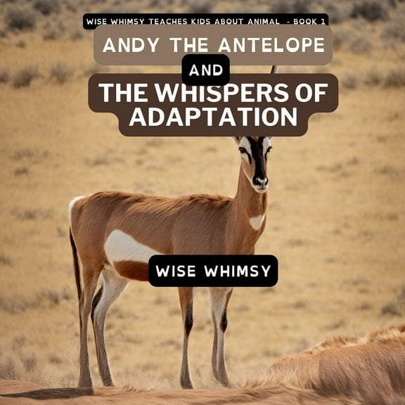 Wise Whimsy Teaches Kids about Animals: Andy The Antelope and the Whispers of Adaptation (Paperback)