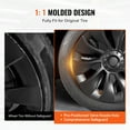 thumbnail image 3 of VEVOR Cache-Jante de Roue 18 Pouces pour 2017-2023 Model 3 Enjoliveur avec Trou pour Embout de Valve, 3 of 9