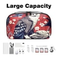 thumbnail image 3 of American Flag Oxford Fabric Waterproof Digital Bag Cable Organizer Travel Small Holder for Charger, Hard Drive - 5.9x9.44x3.14 in., 3 of 6